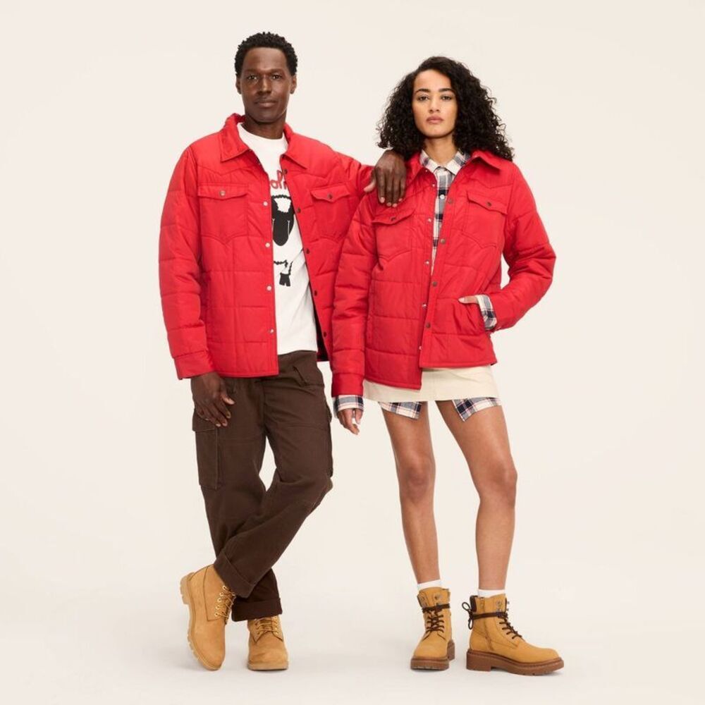 Adult Western Jacket - Woolrich Red XL